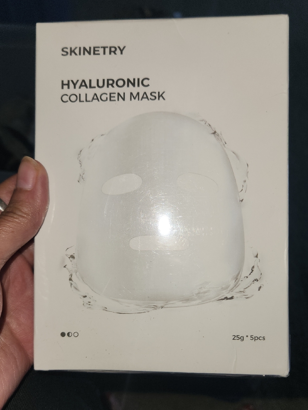 Hyaluronic Collagen Mask — White Hydrating Sheet Mask (5 pcs)